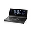 Nedis wekker met draadloze Qi lader | 15W | zwart