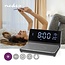 Nedis wekker met draadloze Qi lader | 15W | zwart