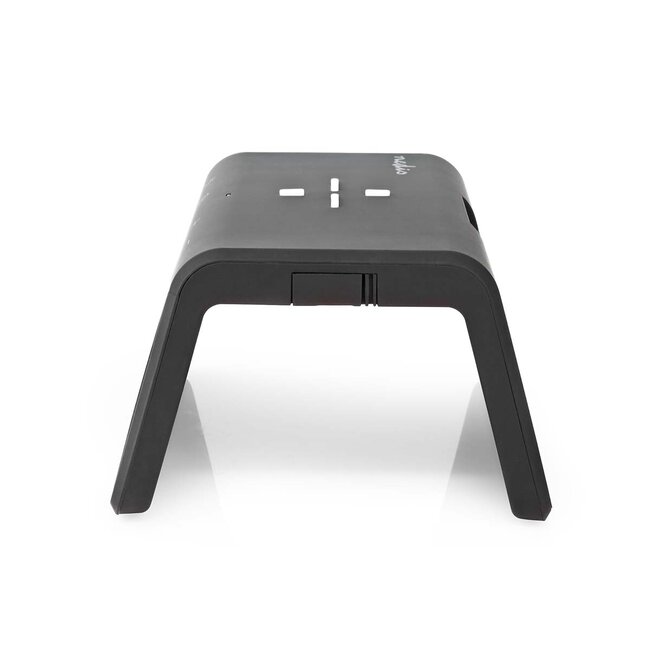 Nedis wekker met nachtlamp en draadloze Qi lader | 15W | zwart