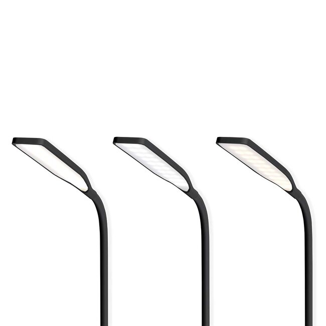 Nedis bureaulamp met draadloze Qi lader | 15W | zwart