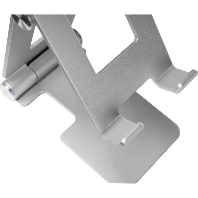 InLine smartphone/tablet tafelstandaard | tot 10 inch | aluminium