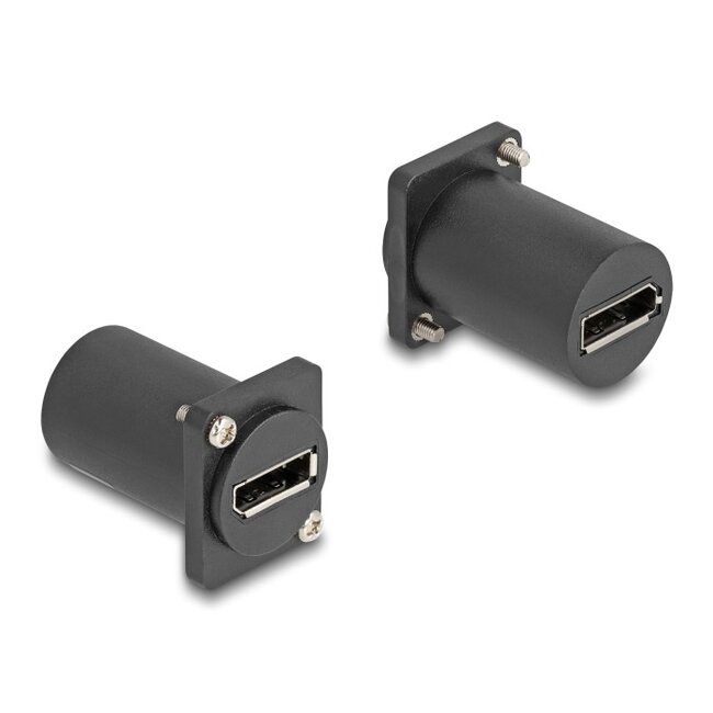DisplayPort D-type module | DP1.2 (4K 60Hz) | zwart