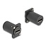 DisplayPort D-type module | DP1.2 (4K 60Hz) | zwart