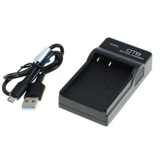 OTB Camera acculader compatibel met o.a. Casio NP-40 en Kodak/Pentax LB-060 accu's