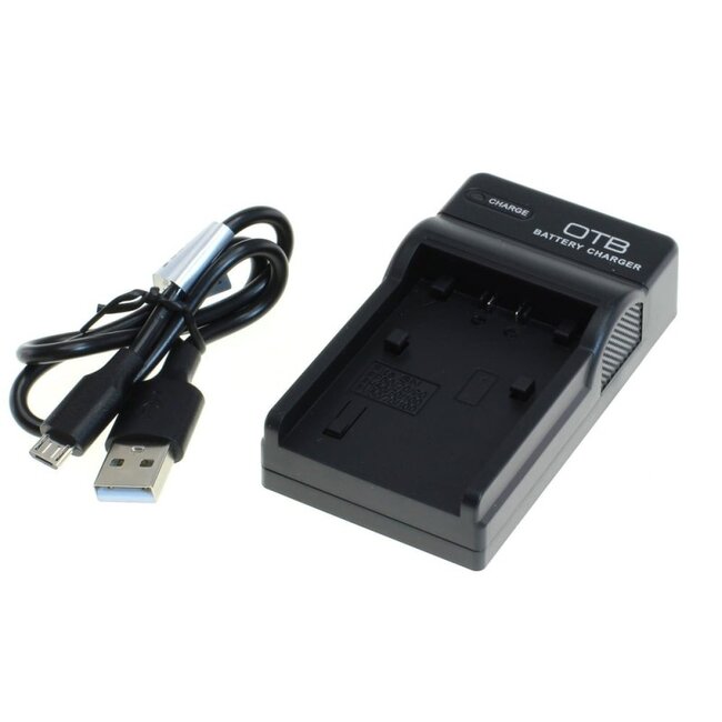 Acculader compatibel met Sony NP-FH-, NP-FP en NP-FV-serie accu's