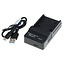 Acculader compatibel met Sony NP-FH-, NP-FP en NP-FV-serie accu's