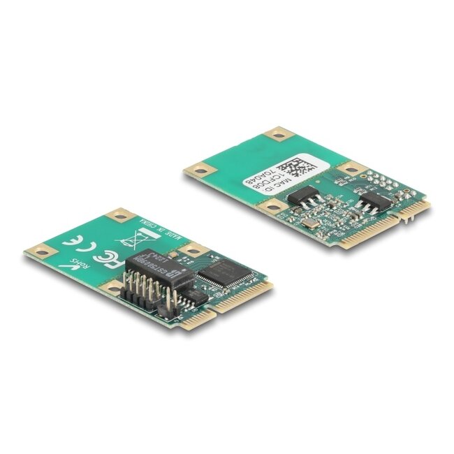 Delock Mini PCIe I/O PCIe full size 1 x RJ45 Gigabit LAN