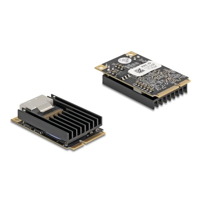 Delock Mini PCIe I/O PCIe full size 2 x RJ45 Gigabit LAN