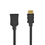High Speed ​​HDMI™-Kabel met Ethernet | HDMI™ Connector | HDMI™ Output | 4K@60Hz | ARC | 10.2 Gbps | 1.00 m | Rond | PVC | Zwart | Label