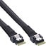 InLine® Slim SAS kabel, SFF-8654 naar SFF-8654, 24 Gb/s, 1m