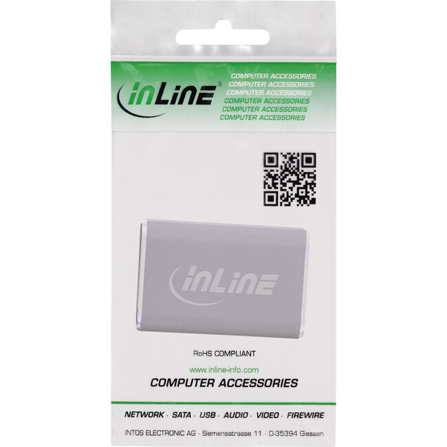 InLine® HDMI-adapter, HDMI A female / female, 8K UHD