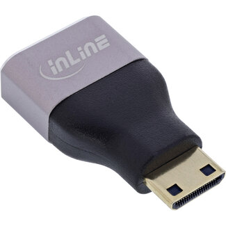 InLine® InLine® HDMI-adapter, HDMI A female / Mini HDMI C male, 8K UHD