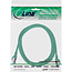 InLine® patchkabel, Cat.6A, S/FTP, TPE (LSZH), CCA, groen, 1m