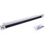InLine® 19" kabelinvoerplaat met borstel en kabelstrip, 1U, RAL 7035