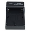 Acculader compatibel met Sony NP-, NP-F, NP-FM, NP-QM-serie, Panasonic, Hitachi en JVC accu's