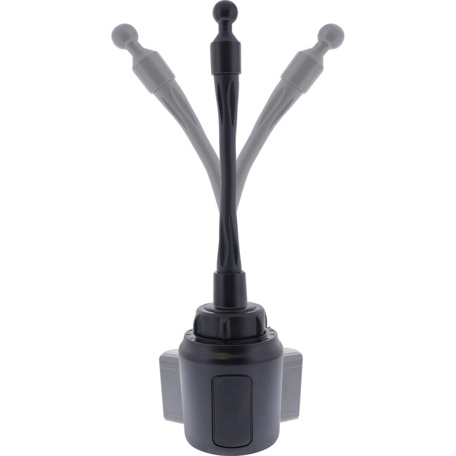InLine® Bekerhoudervoet, bekerhouderadapter voor autohouder, universeel