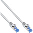 InLine® patchkabel, Cat.6A, S/FTP, TPE (LSZH), CCA, wit, 10m