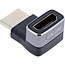 InLine® HDMI-adapter, HDMI A male / female, 90° boven, 8K UHD
