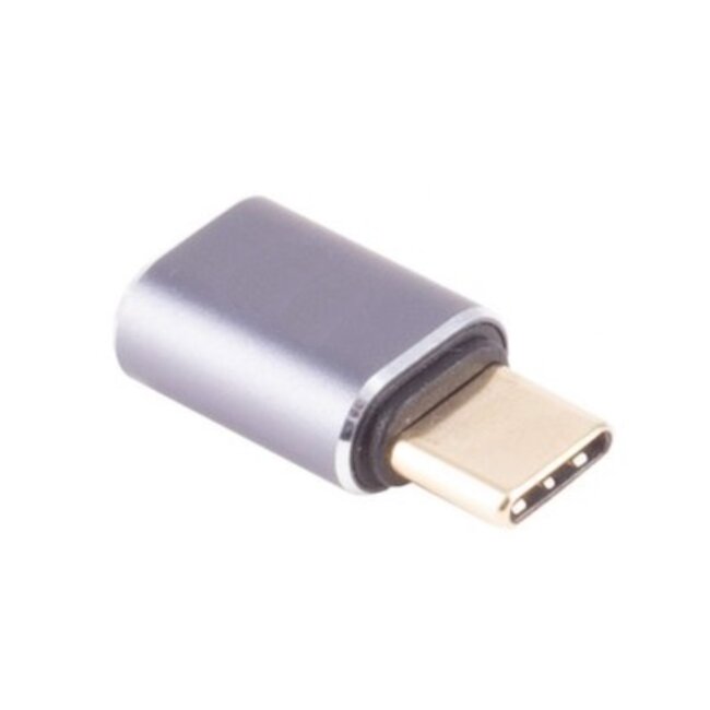 USB-C poortbeschermer | USB4 40 Gbps | PD 100W | 8K 60Hz | metaal