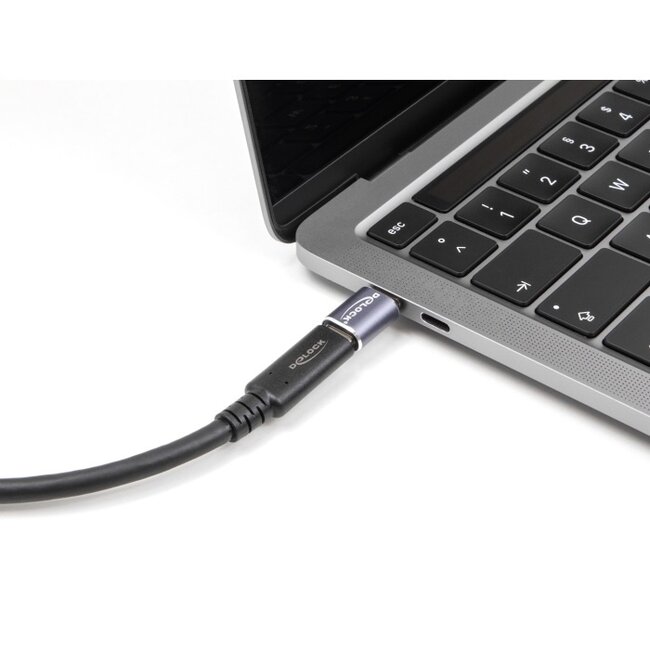 Delock USB-C poortbeschermer | USB4 40 Gbps | PD 100W | 8K 60Hz