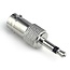 BNC (v) - 3,5mm Jack 2-polig (m) adapter | 50 Ohm
