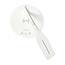 Nedis bureaulamp met draadloze Qi lader | 15W | wit