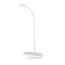 Nedis bureaulamp met draadloze Qi lader | 15W | wit