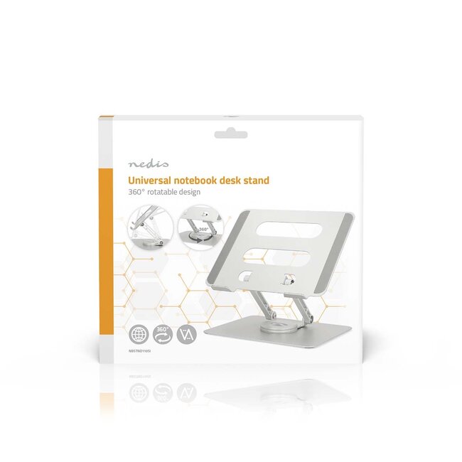 Nedis notebookstandaard | tot 17 inch | opvouwbaar