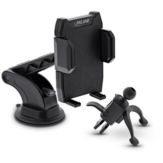 InLine InLine raam/luchtrooster smartphone autohouder