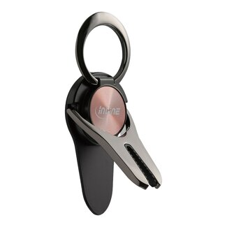 InLine InLine 3-in-1 smartphone vingerhouder, autohouder en standaard | rosé goud