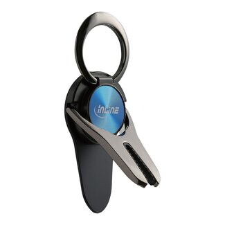 InLine InLine 3-in-1 smartphone vingerhouder, autohouder en standaard | blauw