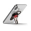 InLine 3-in-1 smartphone vingerhouder, autohouder en standaard | rood