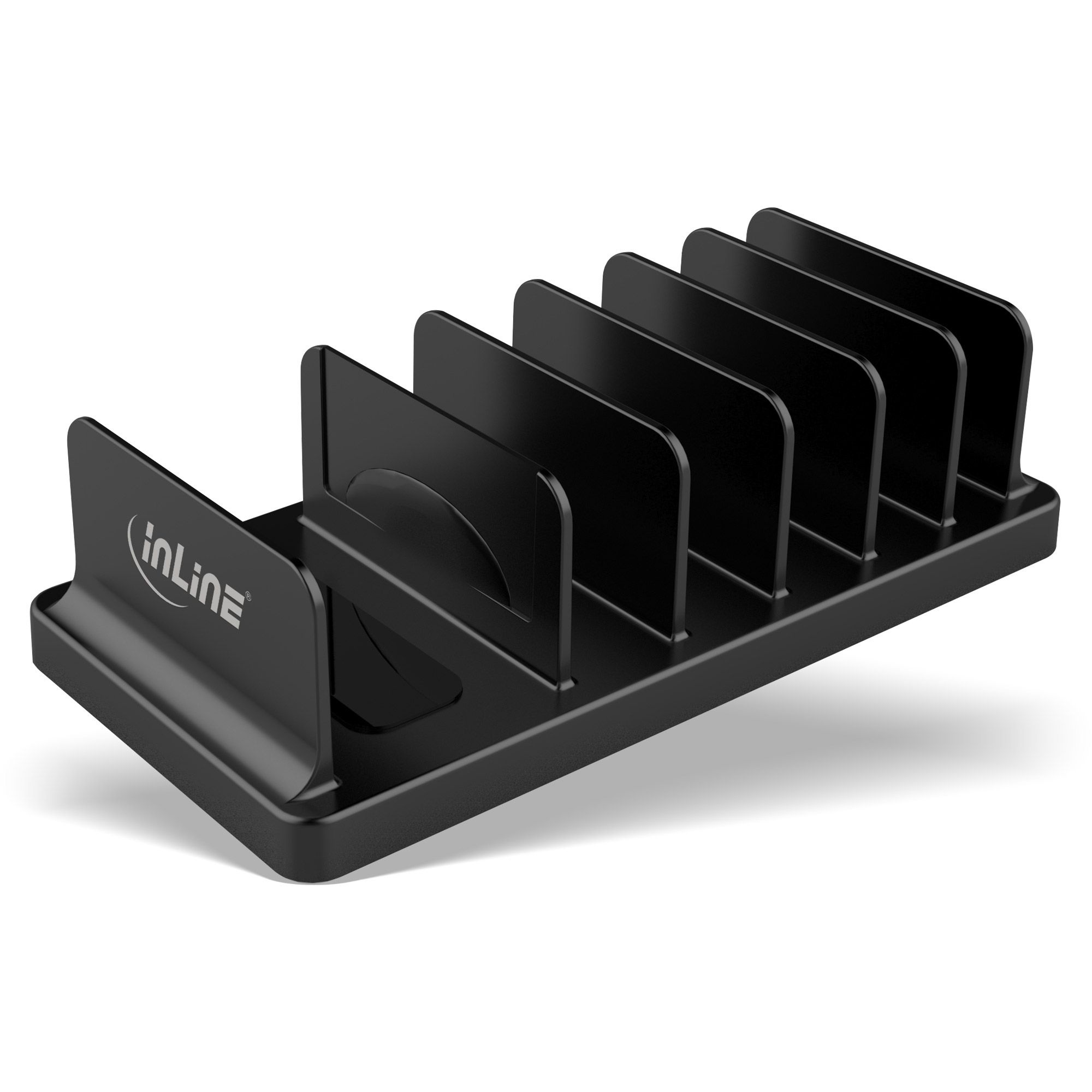InLine 55461S houder Passieve houder MP4-speler, Mobiele telefoon/Smartphone, Navigator, Draagbare spelcomputer, Draagbare radio, Tablet/UMPC Zwart