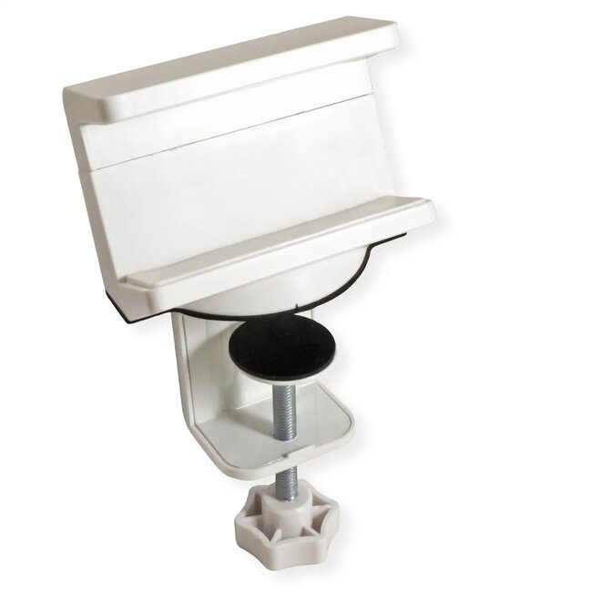 Value stekkerdoos bureaubevestiging | schroefklem | bureaublad tot 50mm | wit