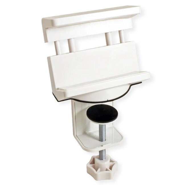 Value stekkerdoos bureaubevestiging | schroefklem | bureaublad tot 50mm | wit