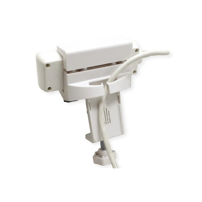 Value stekkerdoos bureaubevestiging | schroefklem | bureaublad tot 50mm | wit