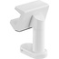 InLine stekkerdoos bureaubevestiging | draaibaar | veerklem | bureaublad tot 40mm | wit