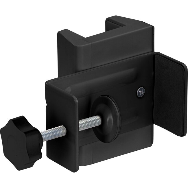 InLine stekkerdoos bureaubevestiging | schroefklem | tafelpootdikte tot 90mm | zwart