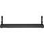 InLine bureau kabelgoot met klembevestiging | 80/100/120 x 15,7cm | zwart