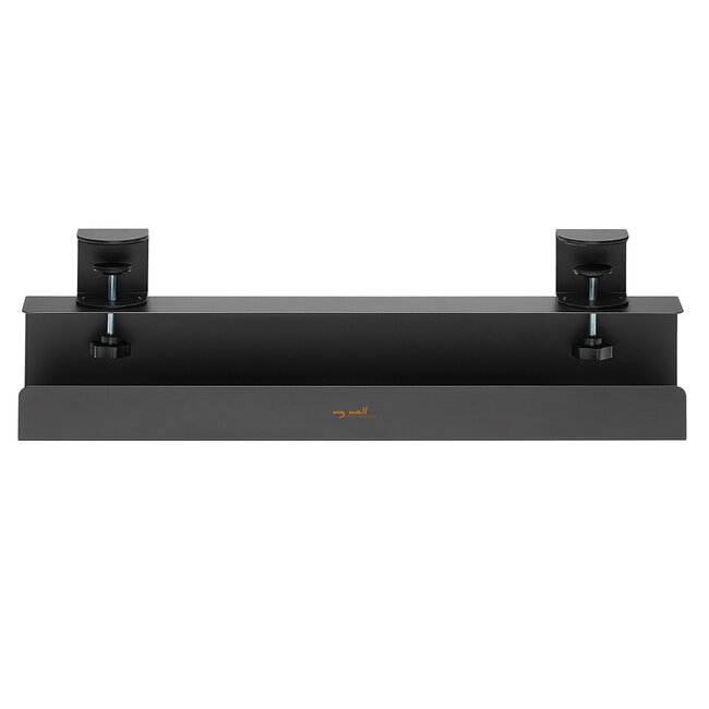 My Wall bureau kabelgoot met klembevestiging | 60 x 12,8cm | zwart