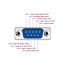 Delock USB to RS-232 Converter FTDI FT231XS USB 2.0 pin header male to D-Sub 9 male with standard bracket and cable 30 cm