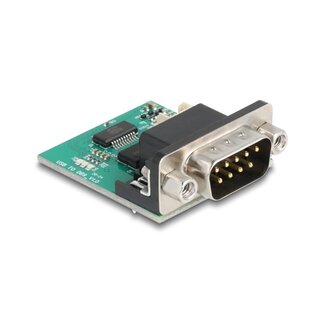 DeLOCK Delock USB to RS-232 Converter FTDI FT231XS USB 2.0 pin header male to D-Sub 9 male cable 30 cm