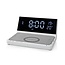 Nedis wekker met draadloze Qi lader | 15W | wit