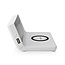 Nedis wekker met draadloze Qi lader | 15W | wit