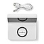 Nedis wekker met draadloze Qi lader | 15W | wit