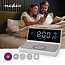 Nedis wekker met draadloze Qi lader | 15W | wit