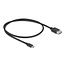 Delock USB 2.0 Kabel EASY USB Typ Micro-B Stecker zu EASY USB Typ-A Buchse 0,5 m