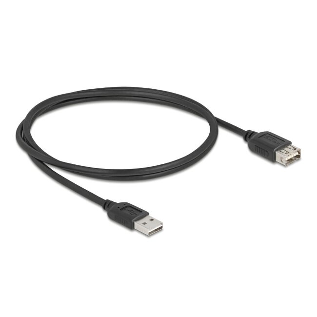 Delock USB 2.0 extension cable EASY USB Type-A male to EASY USB Type-A female 1 m