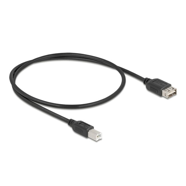 Delock USB 2.0 Cable USB Type-B male to EASY USB Type-A female 0.5 m