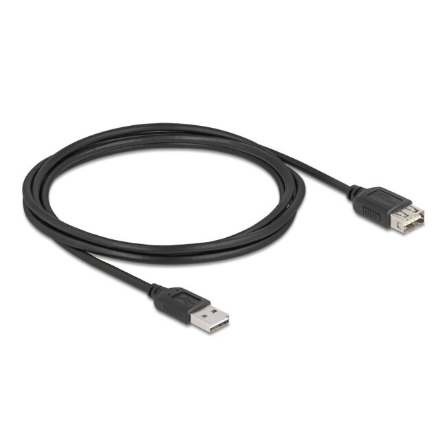 Delock USB 2.0 extension cable EASY USB Type-A male to EASY USB Type-A female 2 m